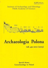 Archaeologia Polona vol.49